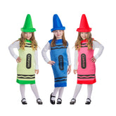Green Crayon Costume - Kids